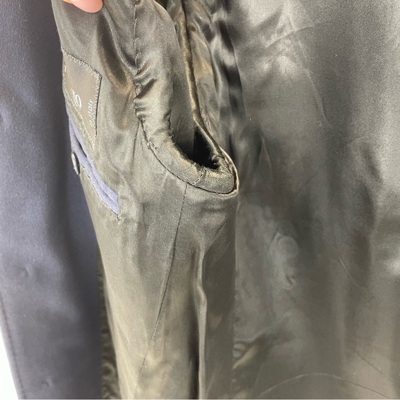 Cashmere Claudio Lugli Coat 46 Blue - Picture 8 of 15